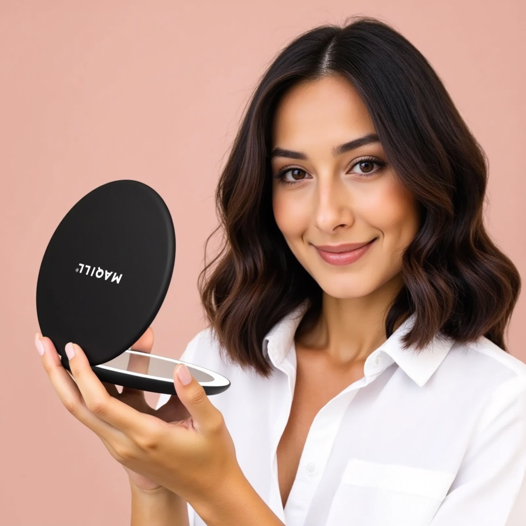 GLOWII - LED compact mirror